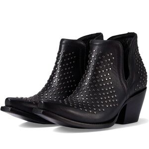 Studded Black Ankle Boots Ariat Dixon